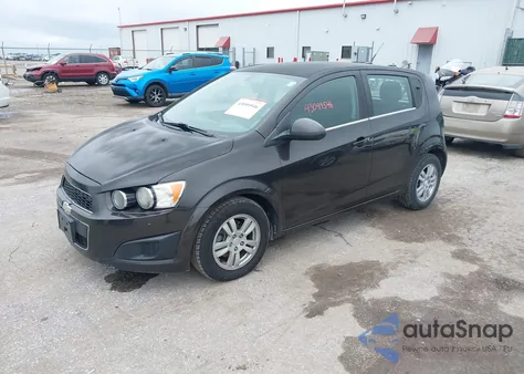 2014 Chevrolet Sonic Lt Auto из США, поврежденный, VIN 1G1JC6SH0E4158106
